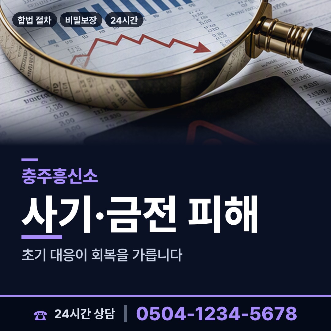충주 엄정면 흥신소탐정 상담 안내